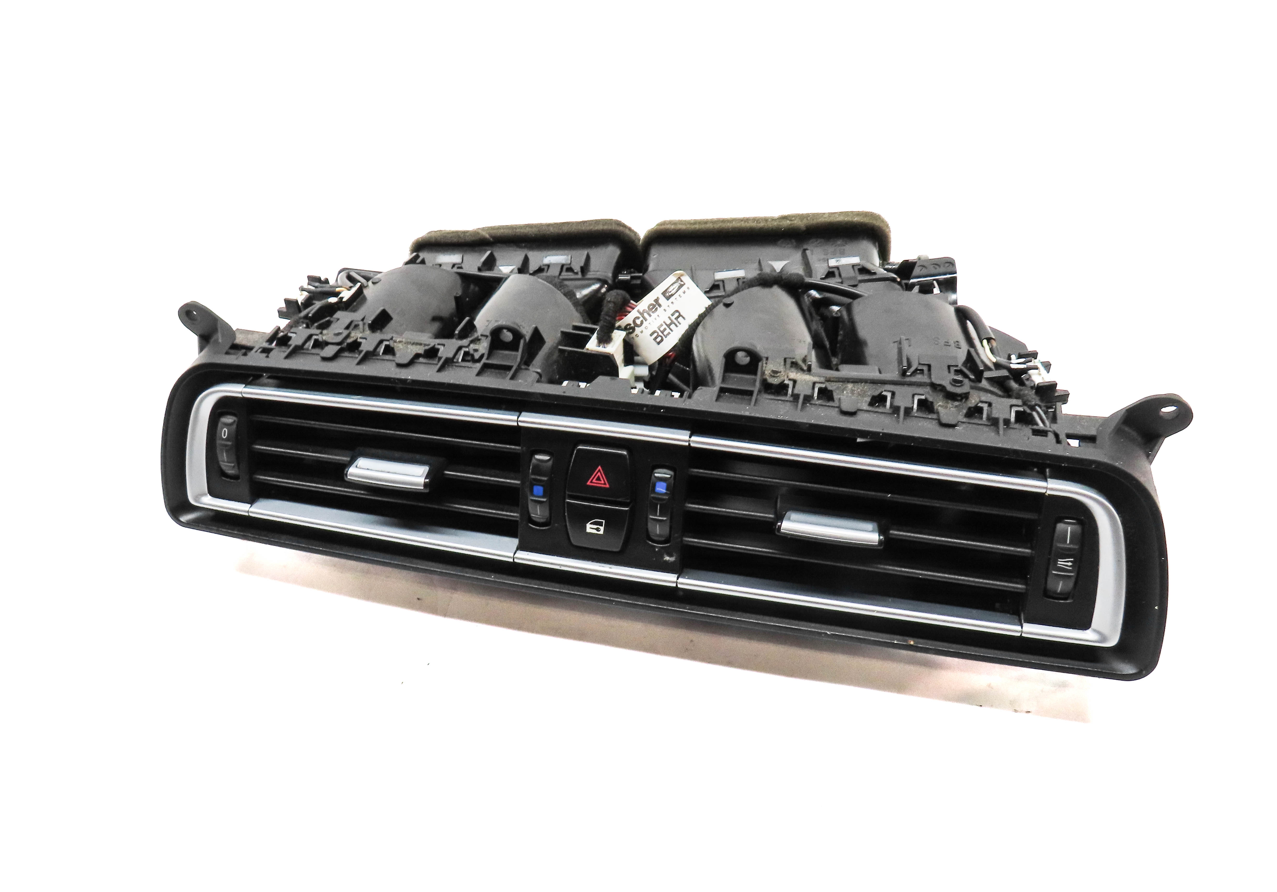 2013 BMW 750LI (F01) FRONT CENTER DASH HVAC AC HEATER AIR VENT (BLACK) — exact item pictured